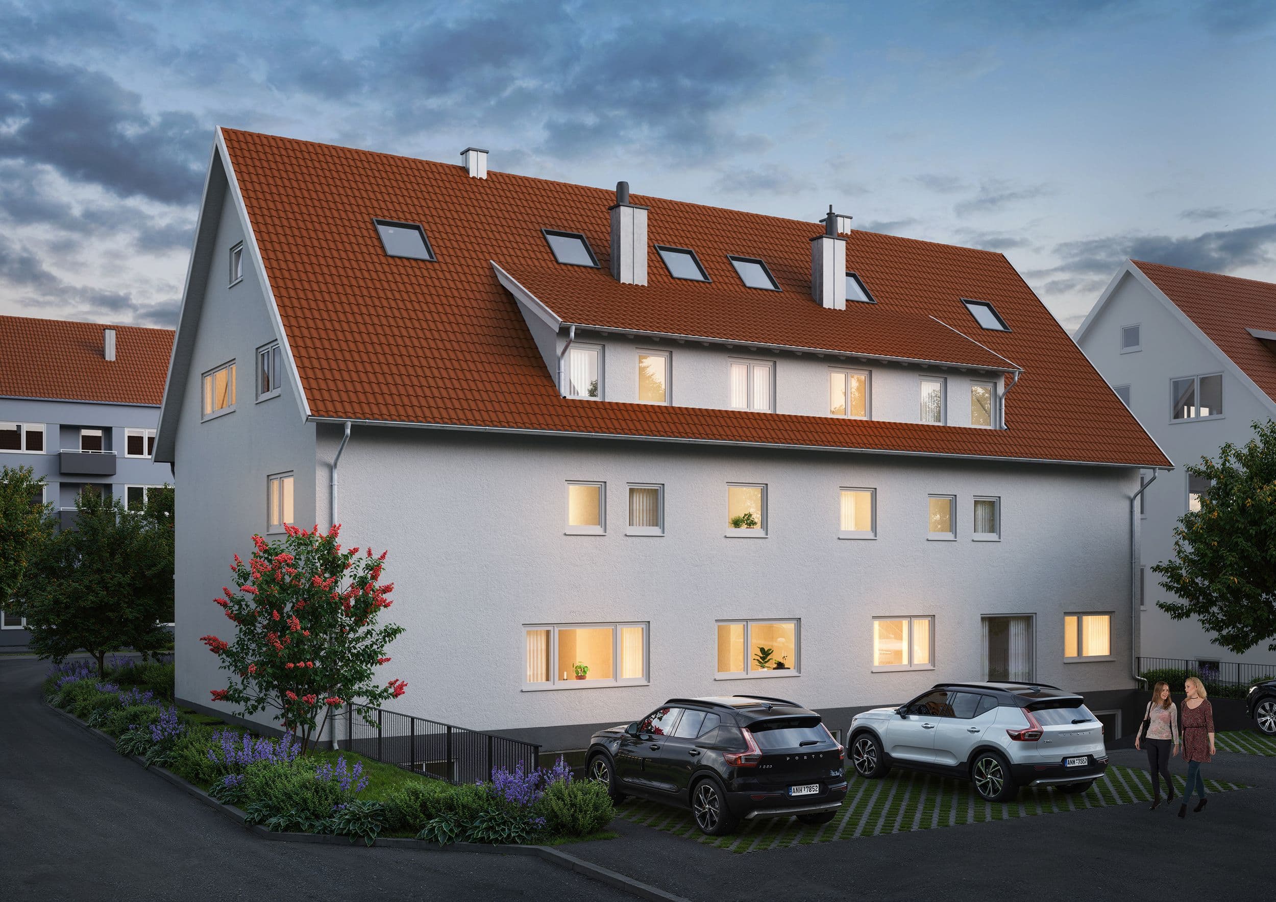 Energetische Sanierung Marbacher Straße, Ludwigsburg – Wärmepumpe und WDVS